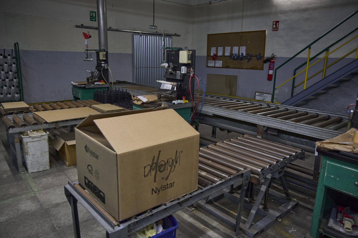 Les imatges de la fàbrica Nylstar a Blanes