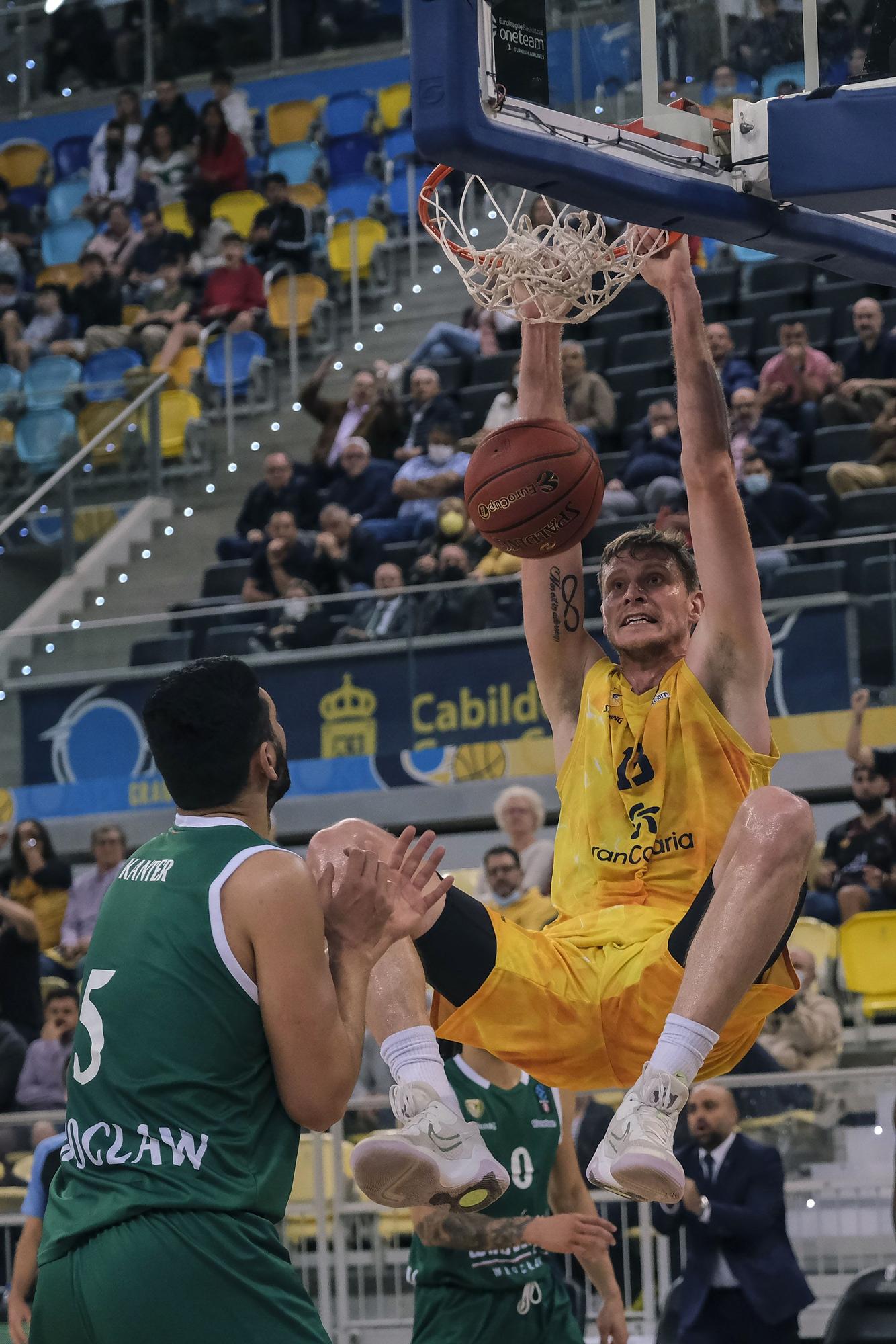 Partido de Eurocup: CB Gran Canaria – Slask Wroclaw