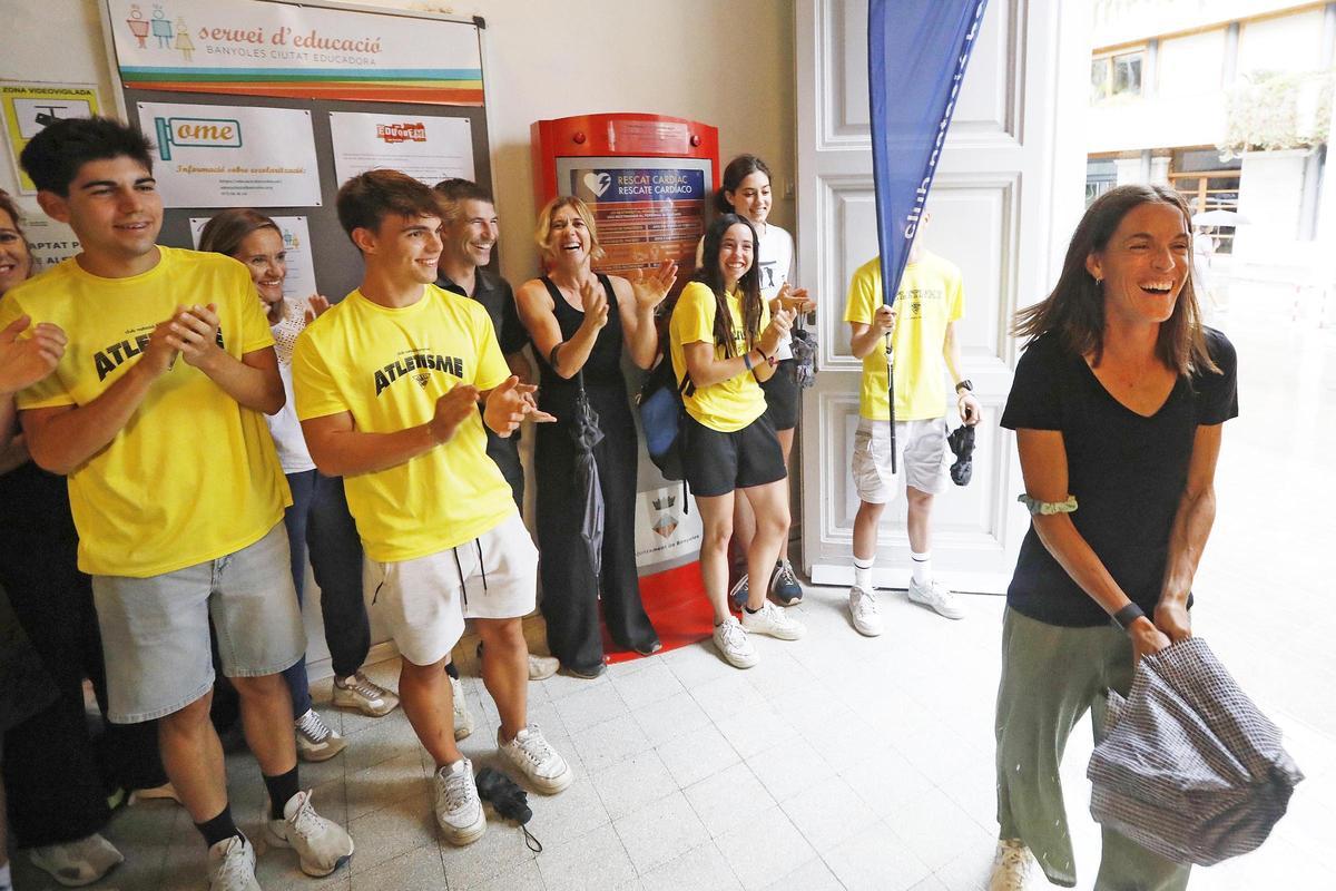 Banyoles es rendeix als peus d'Esther Guerrero