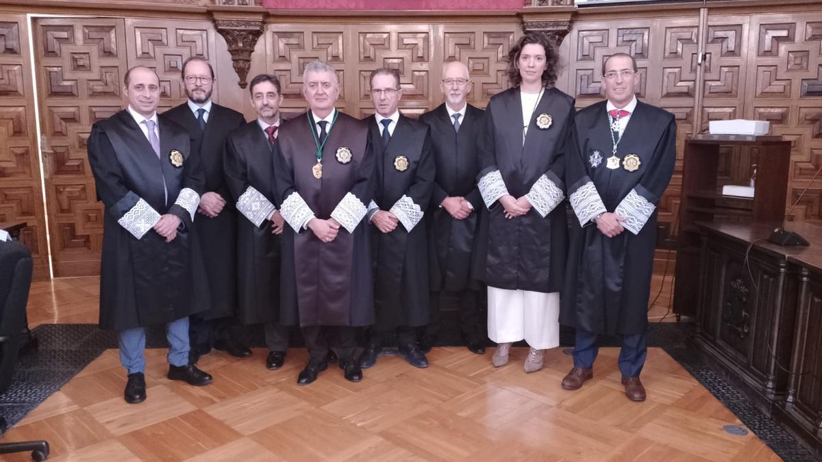 Personalidades presentes en la fiesta de los Graduados Sociales de Zamora