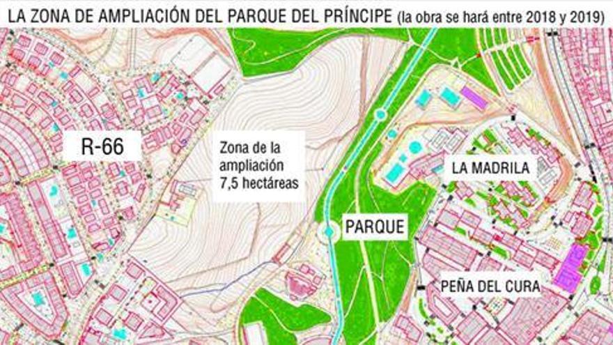 La ampliación del parque del Príncipe dará comienzo antes del verano