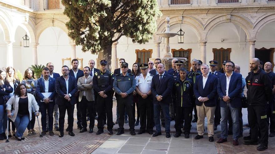 Antequera recuerda al bombero fallecido hace un año tras las fuertes lluvias en la provincia de Málaga