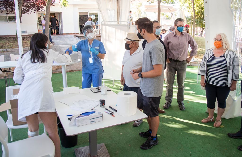 Orpesa se vuelca con la realización de PCR masivas y gratuitas a jóvenes