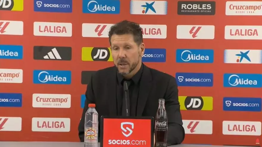 Simeone sobre la destitución de Almeyda