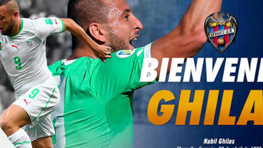 Ghilas, nuevo jugador del Levante