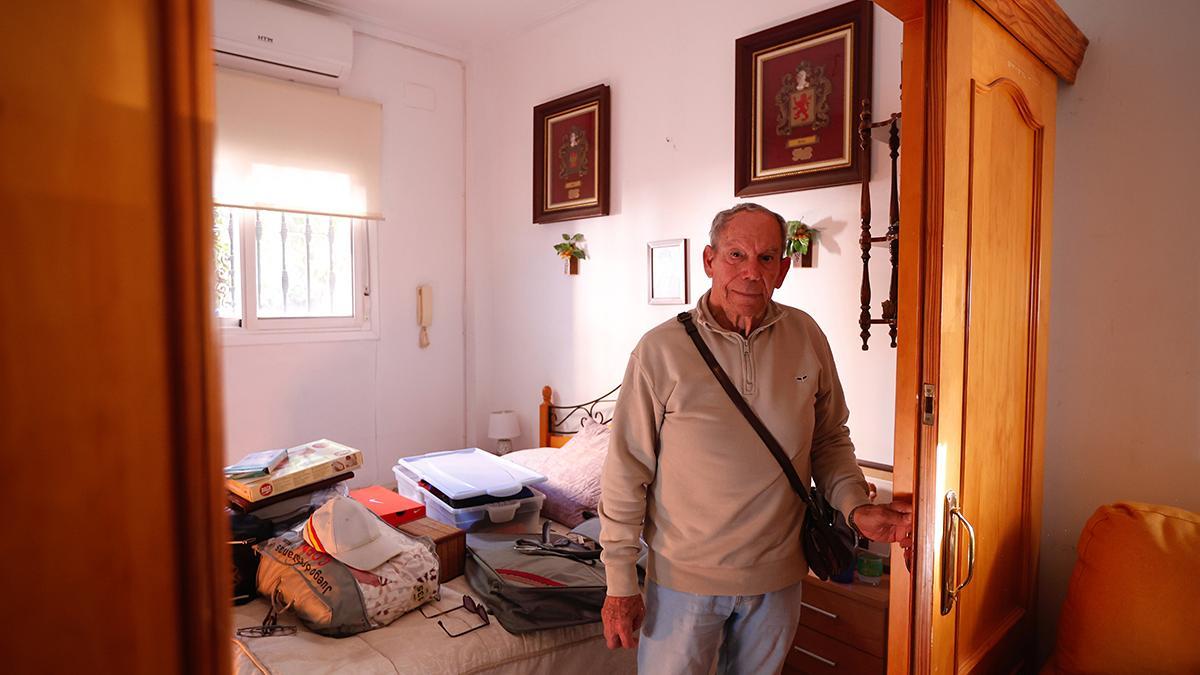 Juan Alba, vecino de Sagunto, afronta un desahucio a los 81 años tras diez años de alquiler