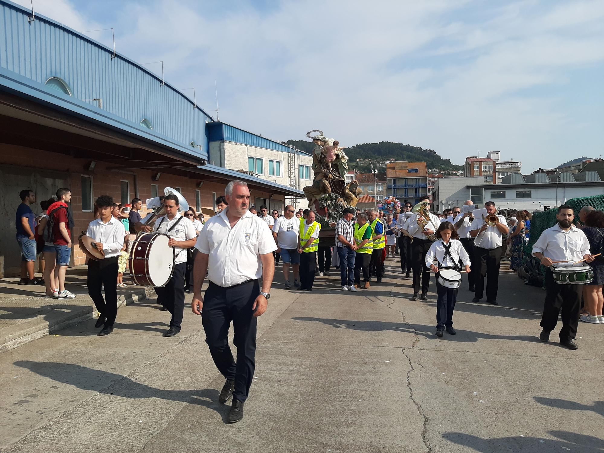 Las celebraciones de la Virgen del Carmen en Bueu