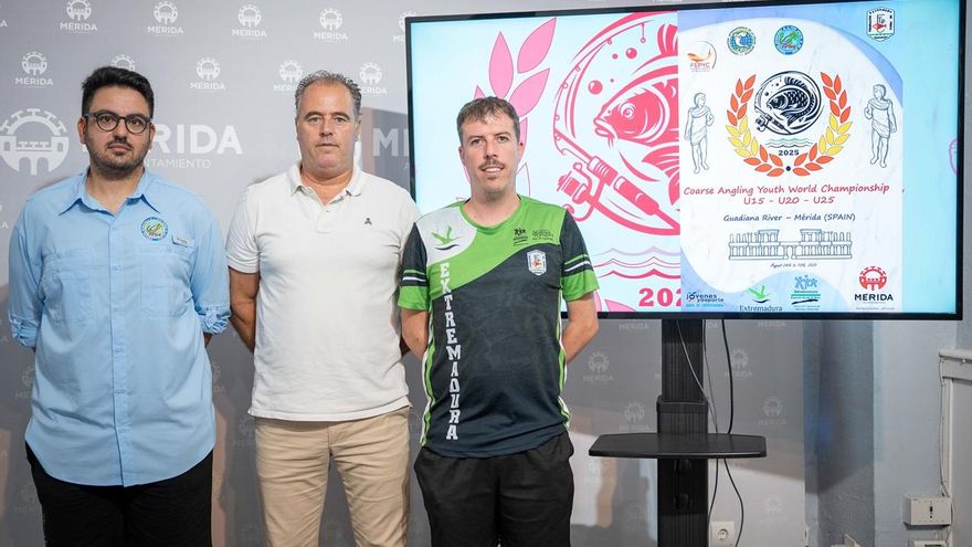 Más de 250 personas participarán en el Campeonato del Mundo de Pesca para menores en Mérida