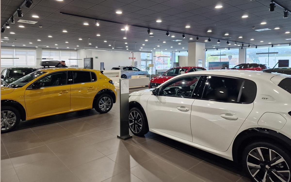 Concesionario de coches de Peugeot