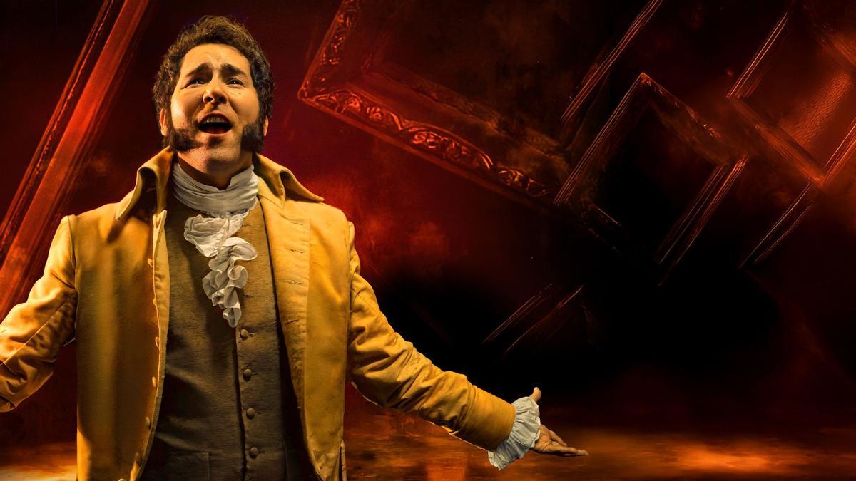 Javier Godino como el pintor Francisco de Goya