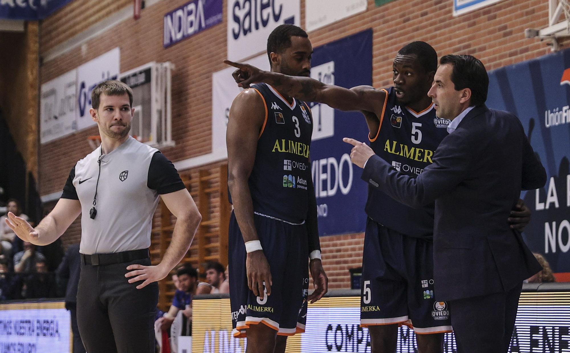 (98-88): El Alimerka Oviedo Baloncesto gana un partido a vida o muerte al Afanión Almansa