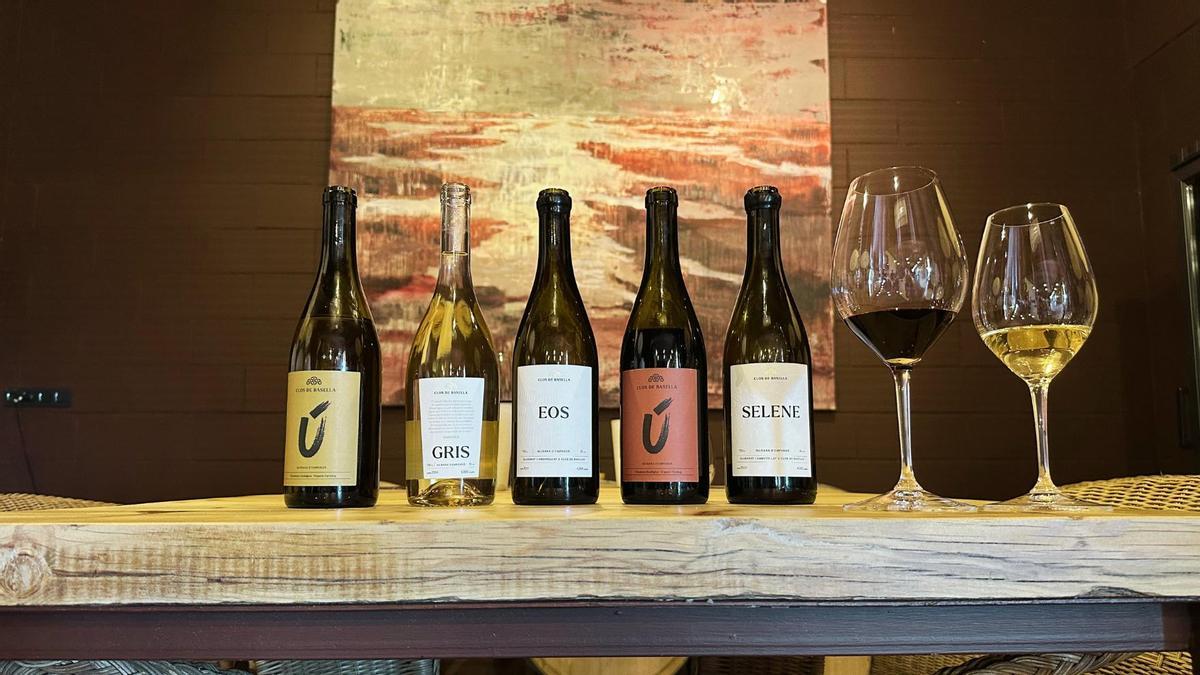 Vins del celler Clos de Basella.