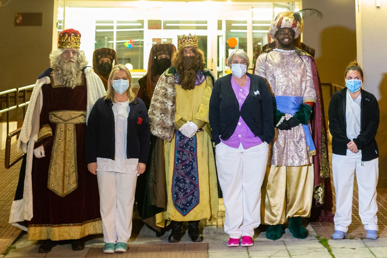 GALERÍA | Así fue la llegada anticovid de los Reyes Magos a Zamora, sin cabalgata y sin niños, pero con la misma ilusión