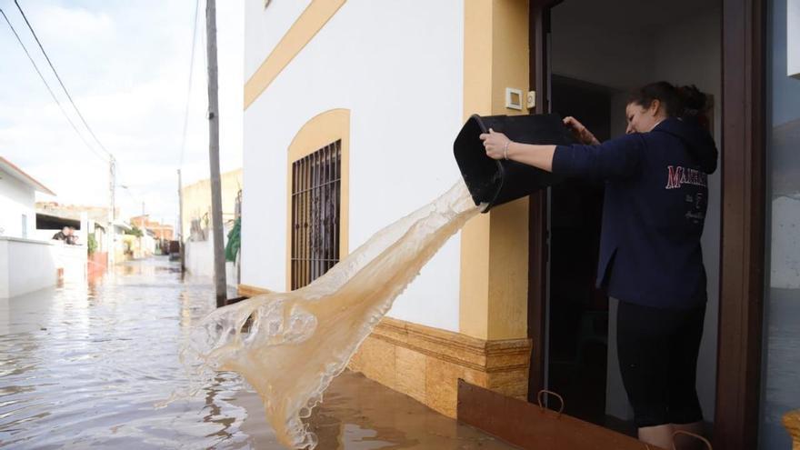 Inundaciones en la barriada de Majaneque