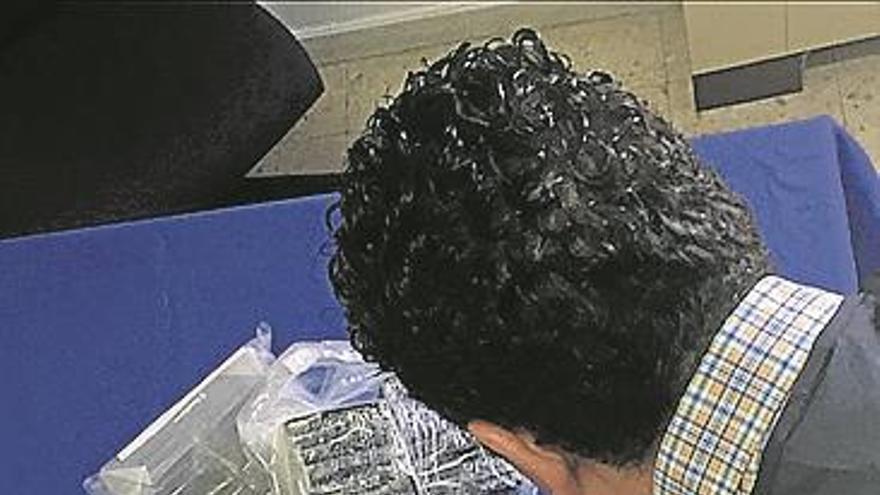 Dos detenidos con cinco kilos de hachís en el Casco Antiguo