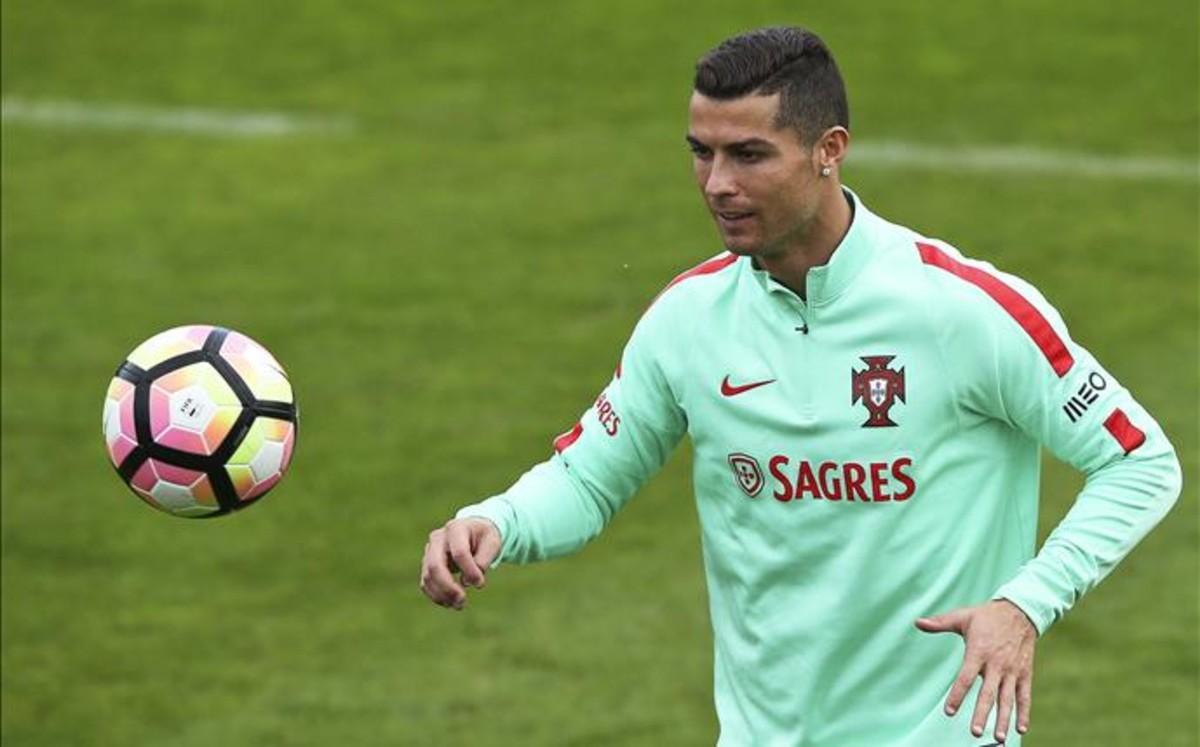 Cristiano está concentrado con la selección portuguesa