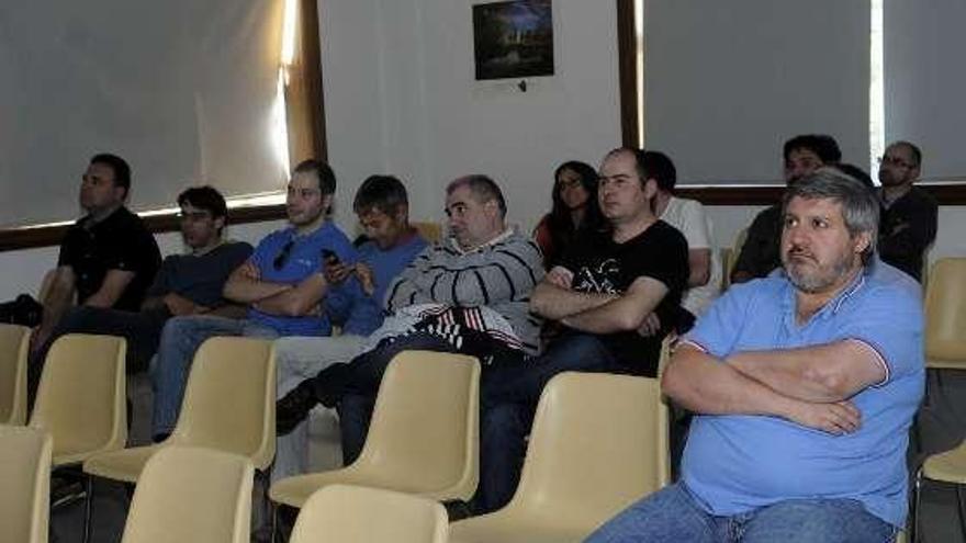Una de las sesiones celebradas en Castroagudín. //Noé Parga