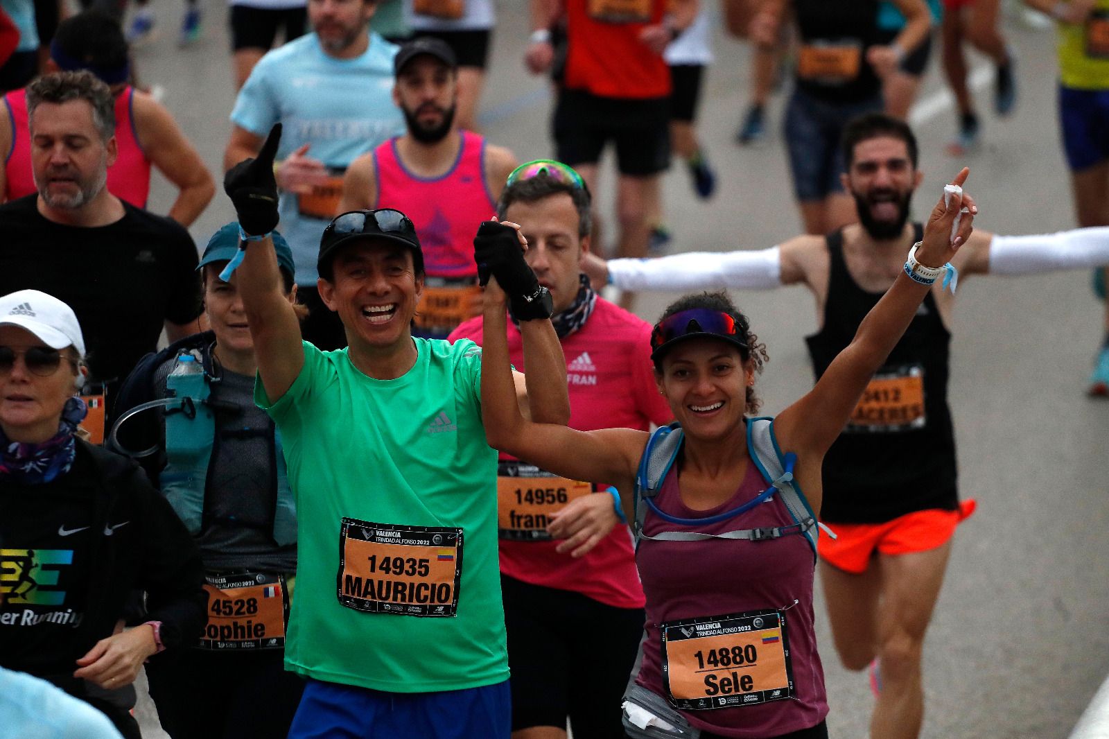 GALERÍA | Todas las imágenes de la Maratón Valencia Trinidad Alfonso