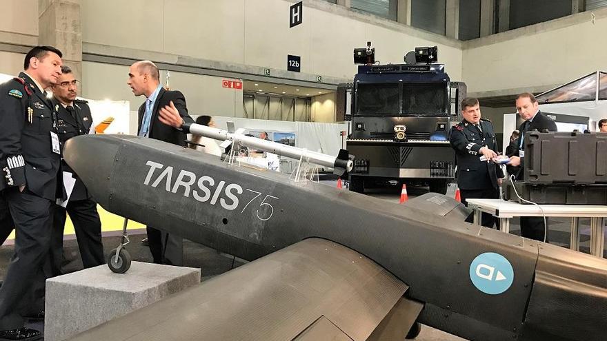 El RPAS táctico ligero TARSIS 75 realizará las pruebas de vuelo.