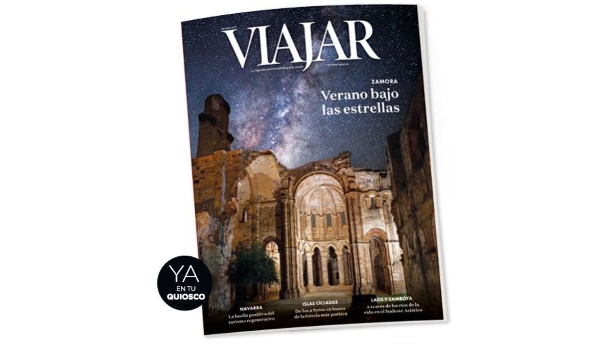 Número de agosto de la revista Viajar.