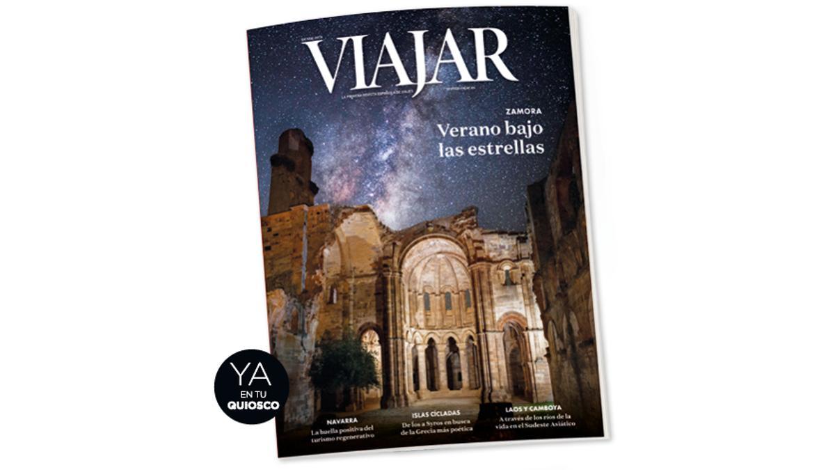 Número de agosto de la revista Viajar.