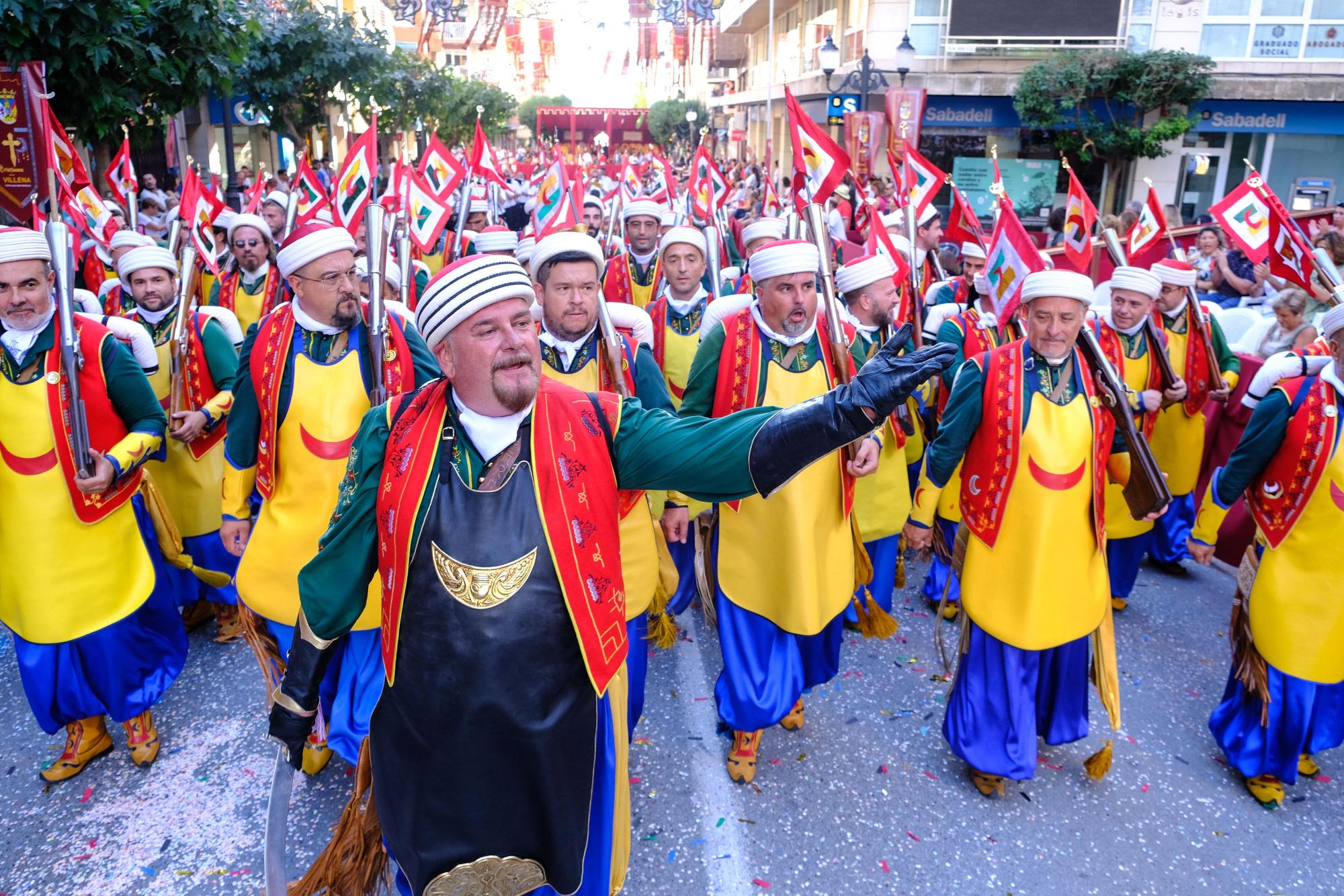 La Entrada de los Moros y Cristianos de Villena en imágenes