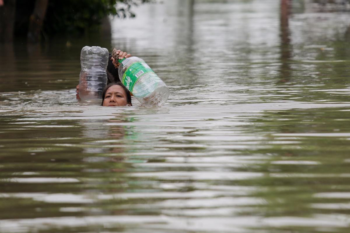 Inundaciones fuertes en Filipinas