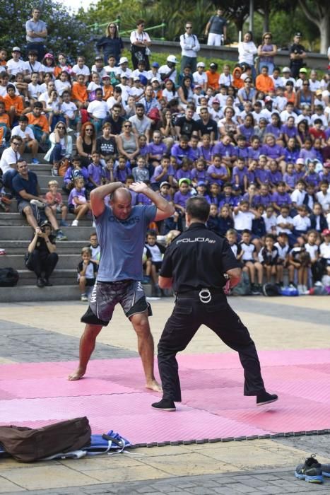 27-09-19 LAS PALMAS DE GRAN CANARIA. . LAS PALMAS DE GRAN CANARIA. Jornada de puertas abiertas de la Policía Nacional en el Parque Juan Pablo II. Fotos: Juan Castro.  | 27/09/2019 | Fotógrafo: Juan Carlos Castro