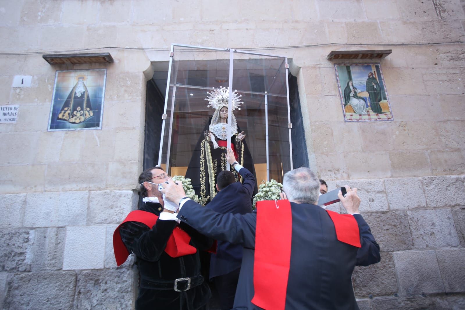 La Soledad Marinera ya descansa en la Santa Faz