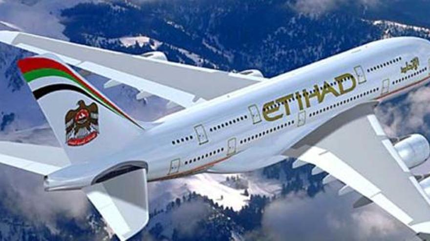 Un avión de Etihad Airways