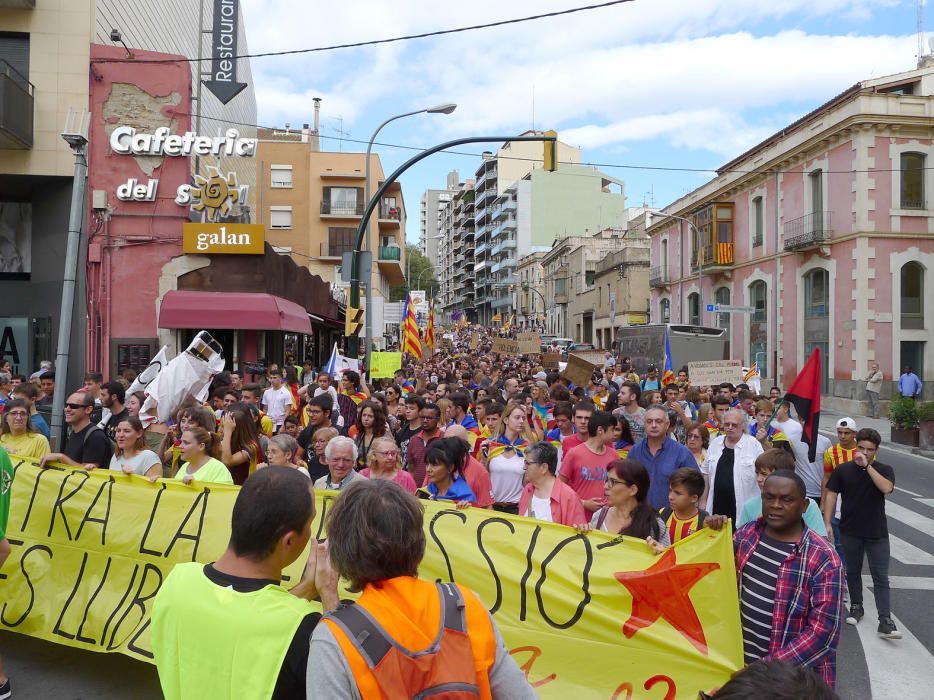 Manifestació a Figueres.