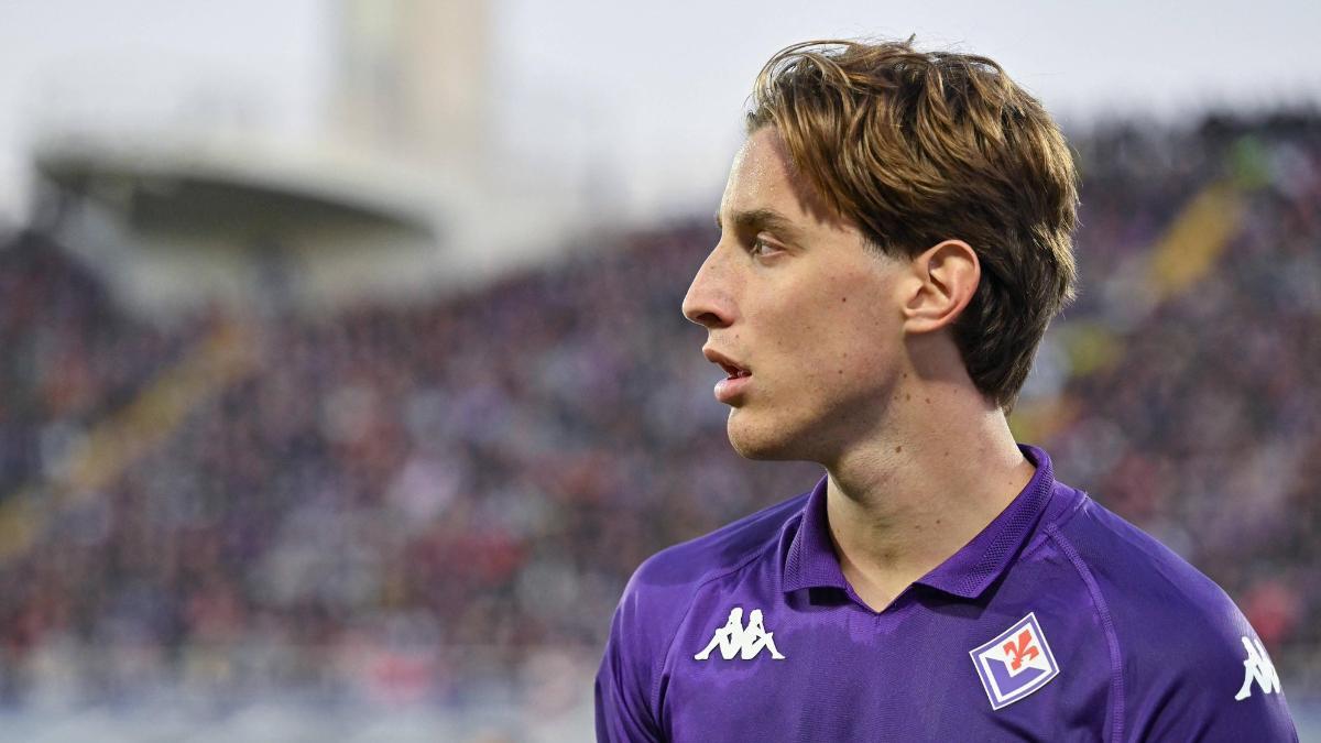 Edoardo Bove, jugador de la Fiorentina