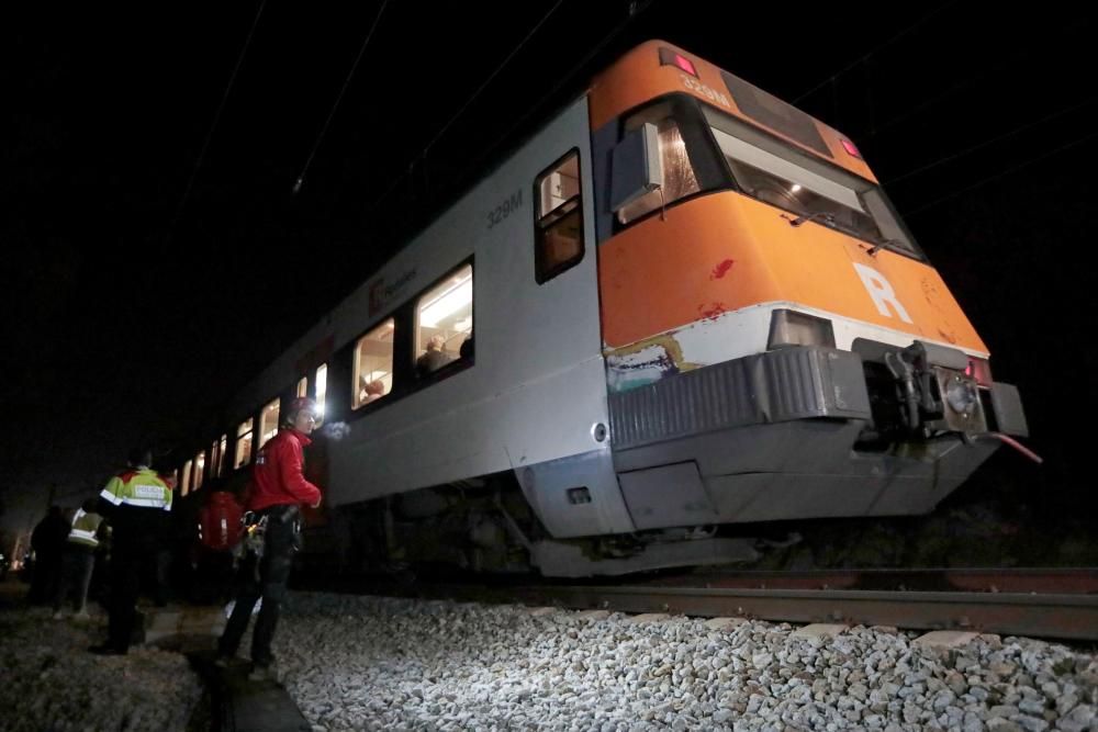 Accidente ferroviario de dos trenes de Cercanías