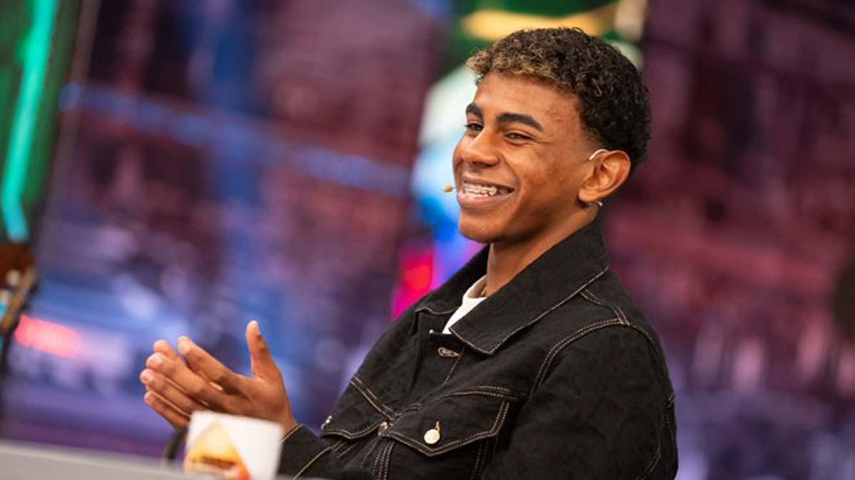 Lamine Yamal ha pasado este jueves por "El Hormiguero" de Antena 3