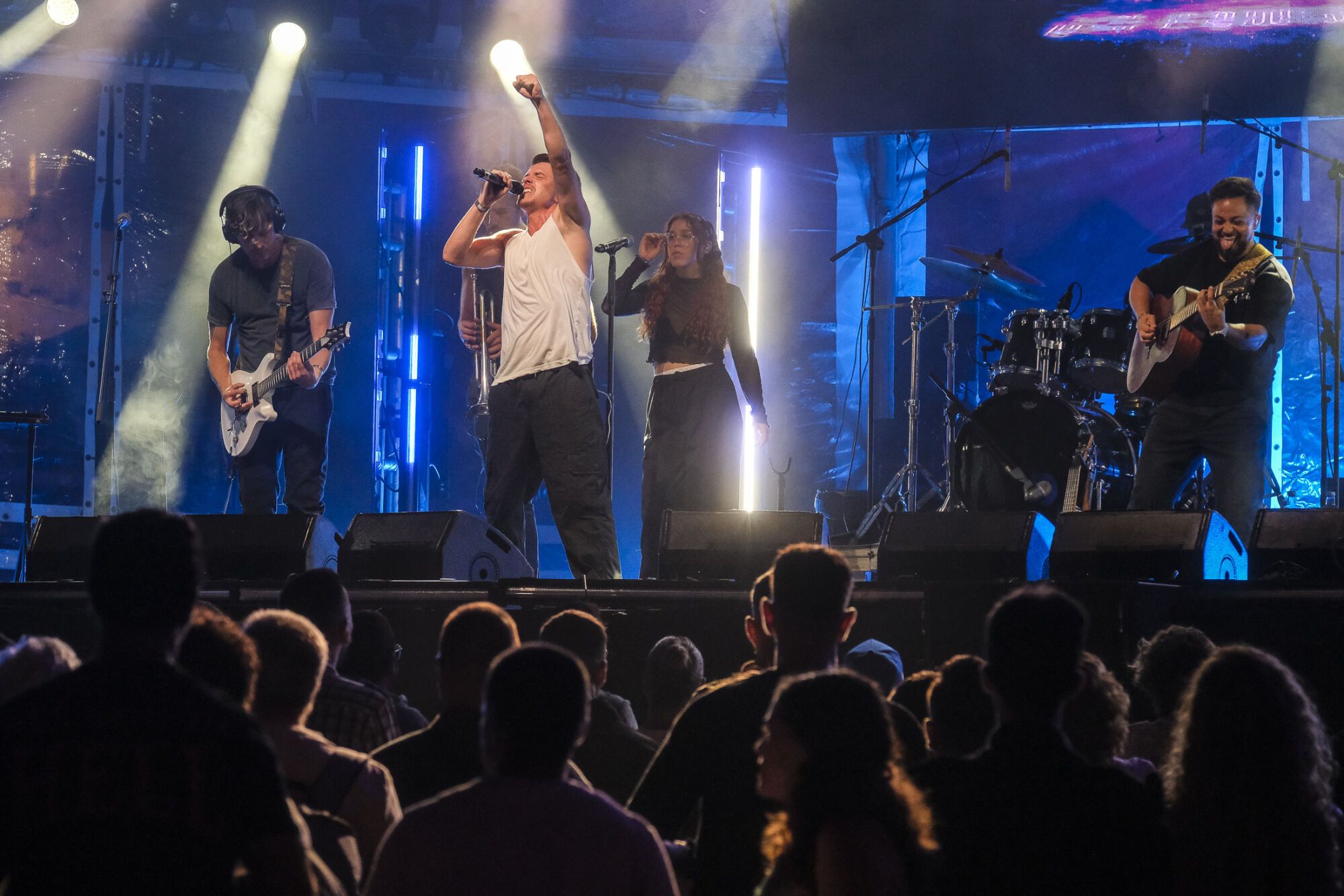 Festival Sonora en la plaza de Santa Ana