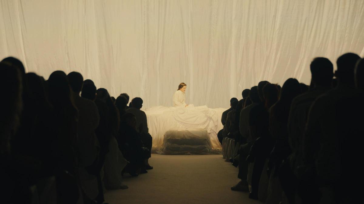 'Listening party' de 'Lux', de Rosalía, en la Sala Oval del MNAC de Barcelona