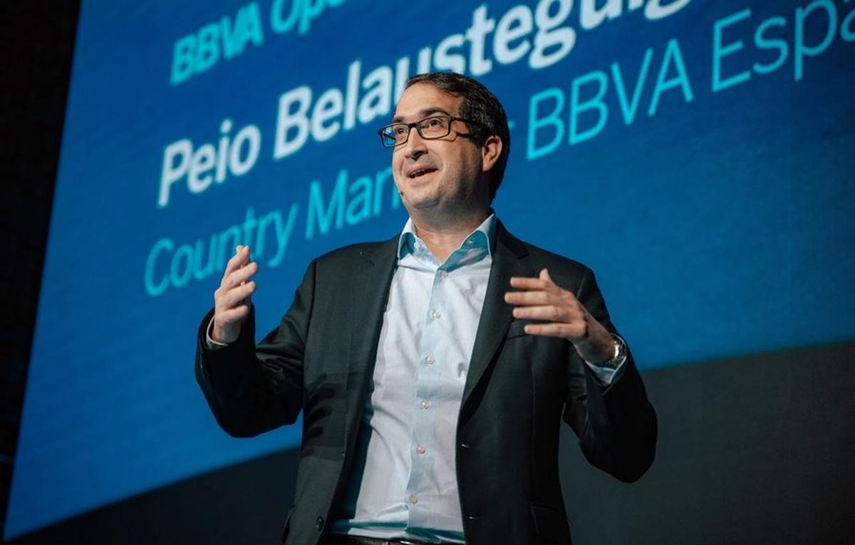 Peio Belausteguigoitia, responsable de BBVA España, inauguró Open Summit 2022.