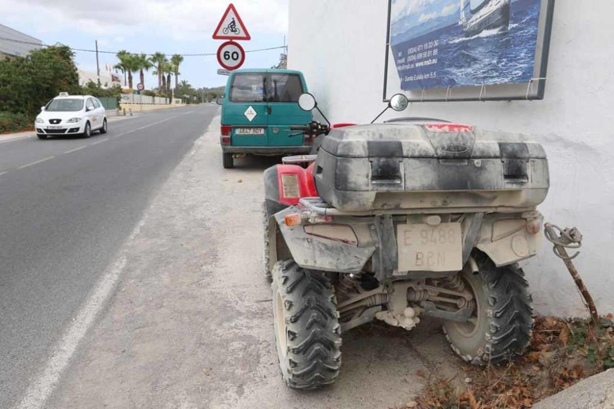 Ángel Nieto, herido grave en un accidente en Ibiza