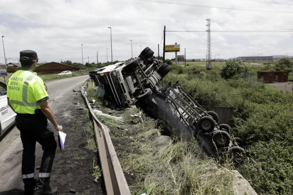 Accidente de circulación en Gijón