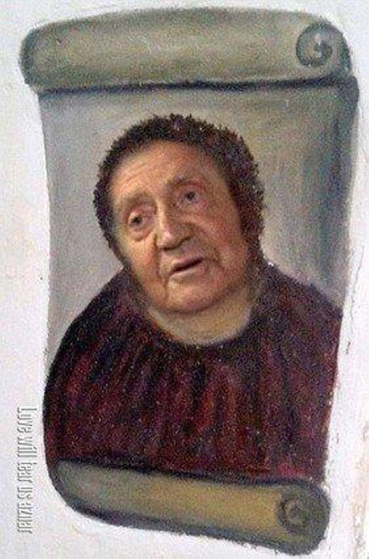 L’’eccehomo’, amb la cara del Rey.