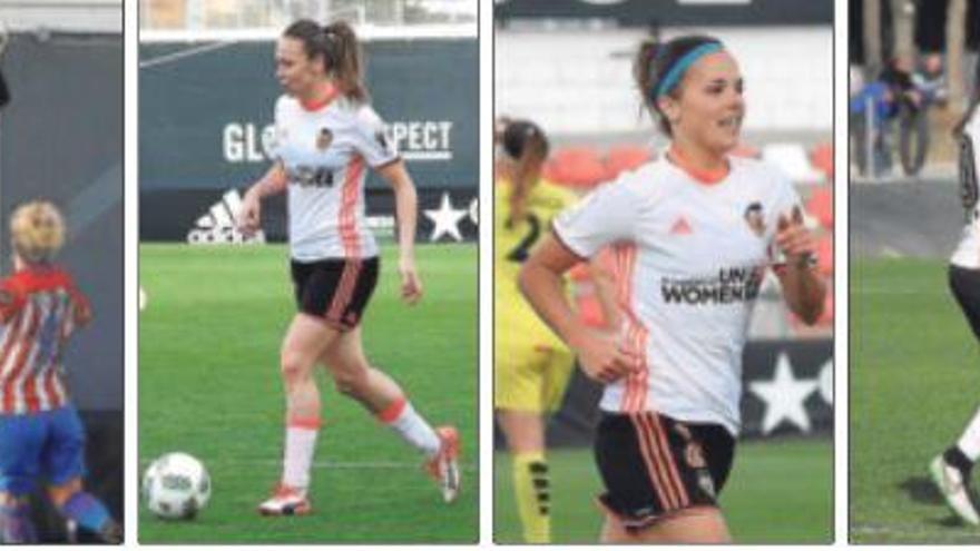 Cinco valencianistas entre las candidatas al once ideal