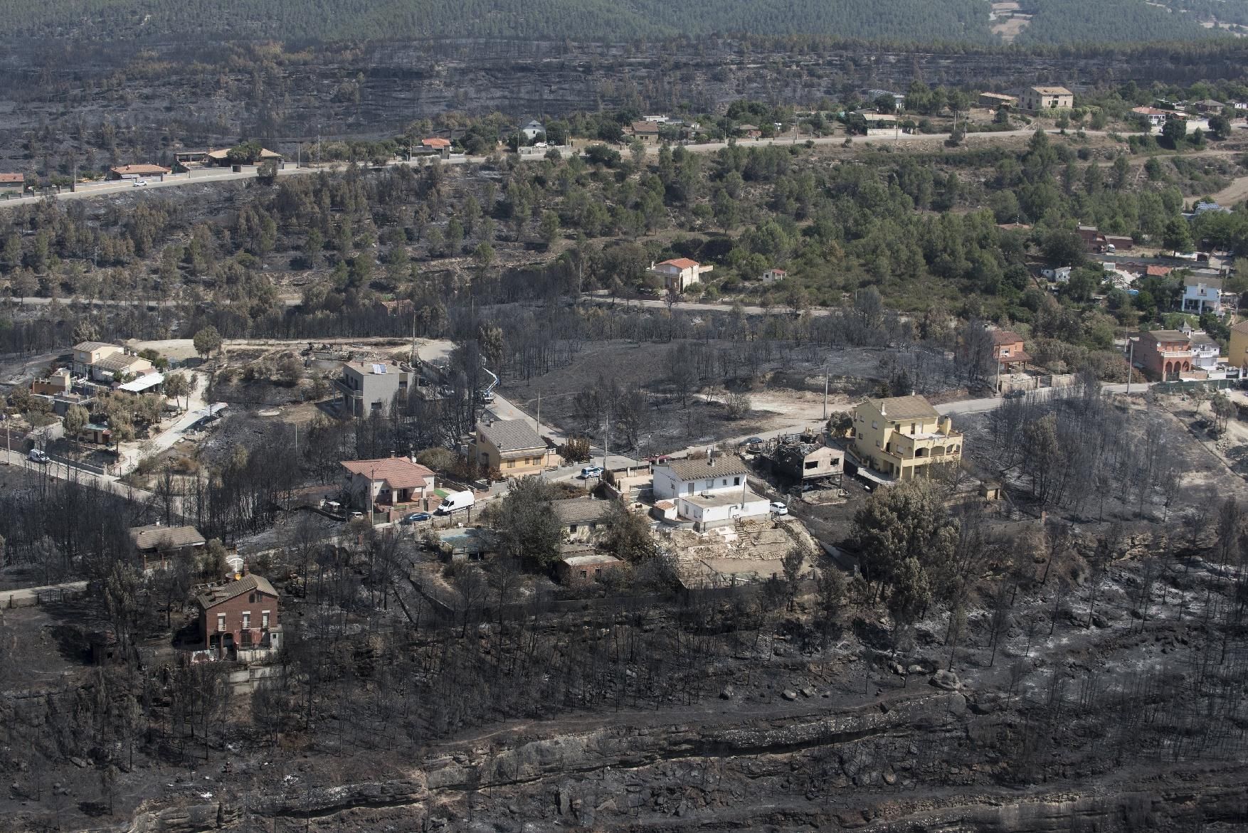 La dimensió de la tragèdia al Bages des de l’aire