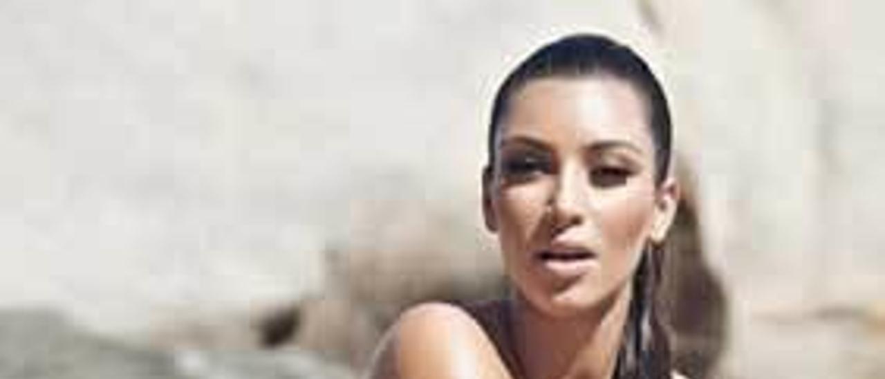 Kim Kardashian, famosa por la cara