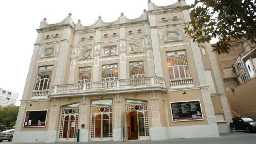 Façana del Teatre El Jardí de Figueres.