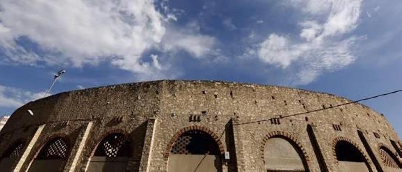 Estado actual de la Plaza de Toros de Elda