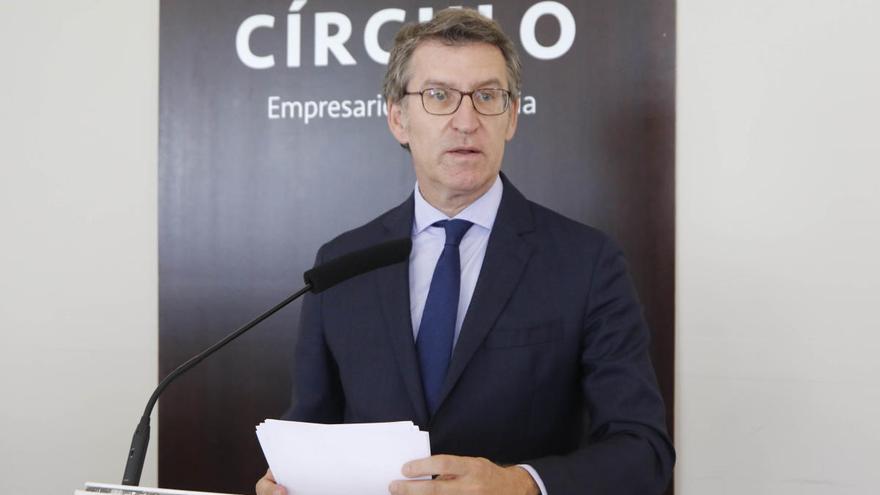 Feijóo: "Si el cuatripartito llega a un acuerdo sobre su candidato, estaría dispuesto a un cara a cara"