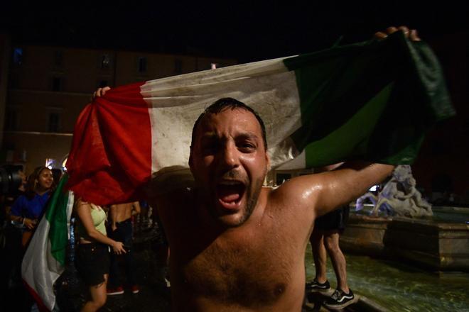 La celebración más loca de Italia tras ganar la Eurocopa