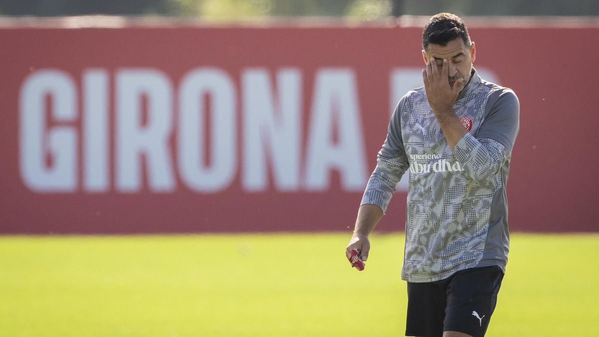 El Girona de Míchel busca la redención: "No me he fijado ni he señalado a nadie, en ninguna área del club"