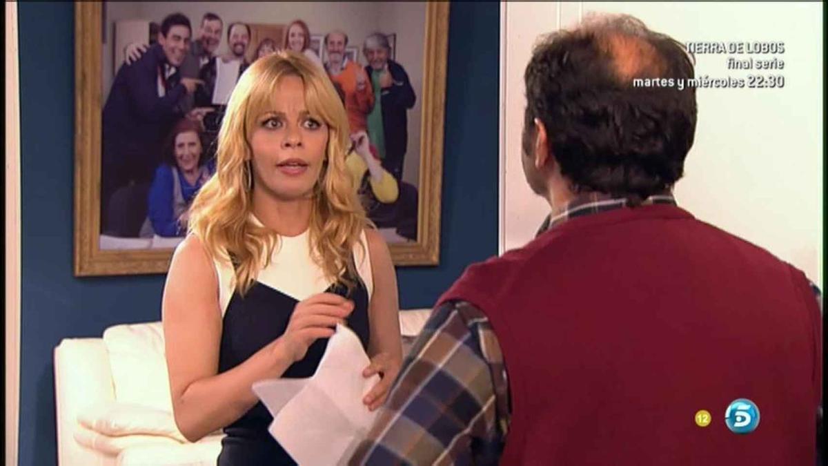 María Adánez en su papel de Rebeca Ortiz en La que se avecina.