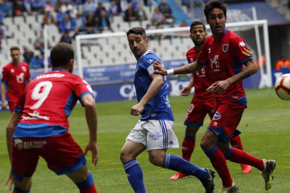 El partido del Oviedo, en imágenes